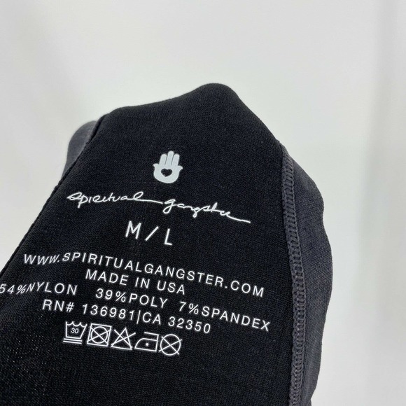 Spiritual Gangster Black Tank Top - Picture 5 of 5